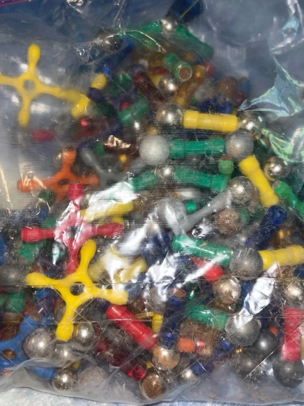Magnetic Construction Toy Set - Multicolor Building Connectors